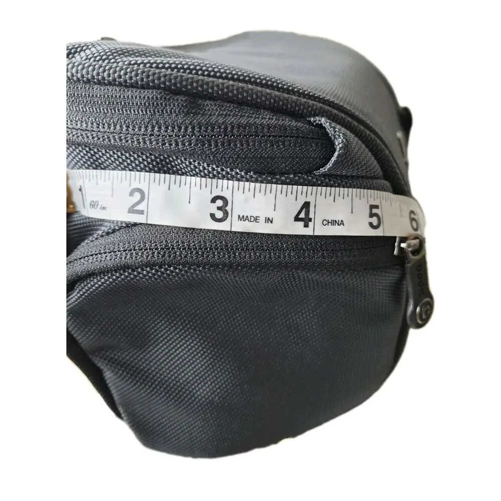 booq Python Camera Bag Heavy Duty Nylon Gray Padded Messenger Shoulder Case